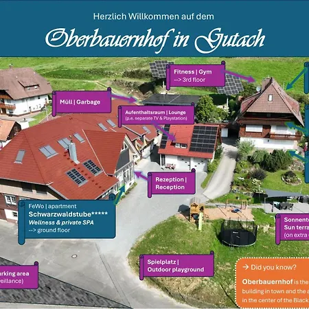 Oberbauernhof - Schwarzwaldstube -- Erholung Par Excellence, Wellness And Private شقة جوتاخ